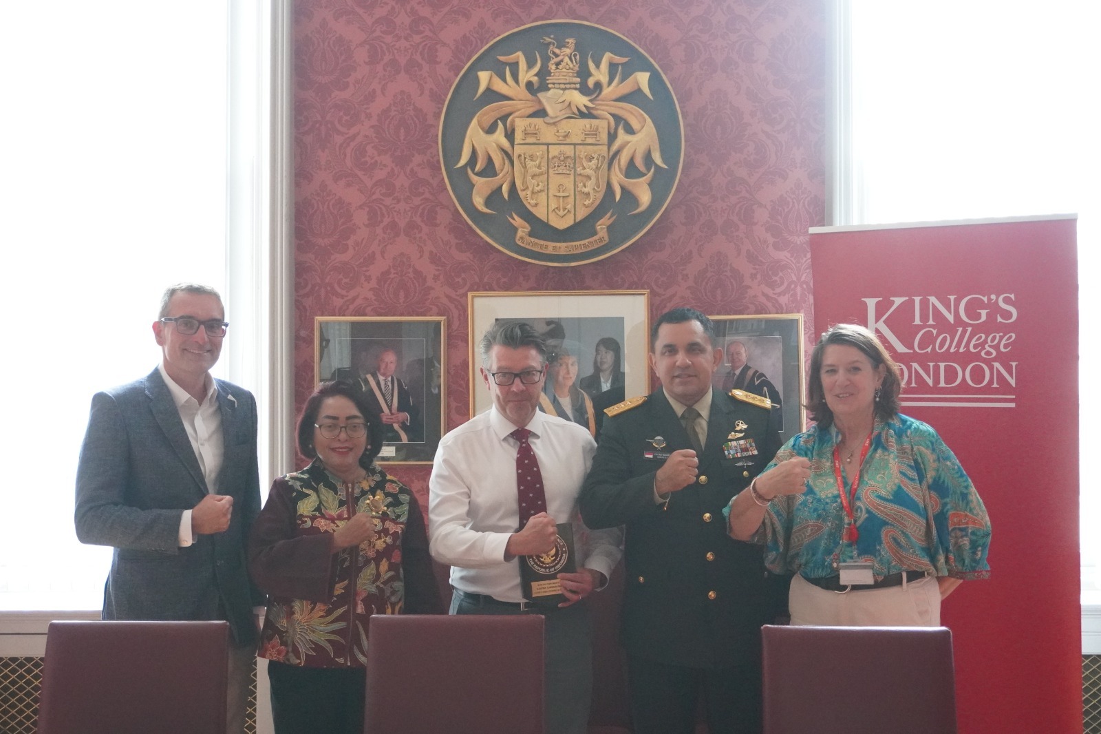 Irjen Kemhan RI Perkuat Kerja Sama Pendidikan Pertahanan dengan King’s College London