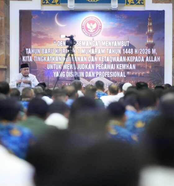 Kemhan Peringati Tahun Baru Hijriah 1 Muharam 1448 H, Teguhkan Semangat Disiplin dan Profesional