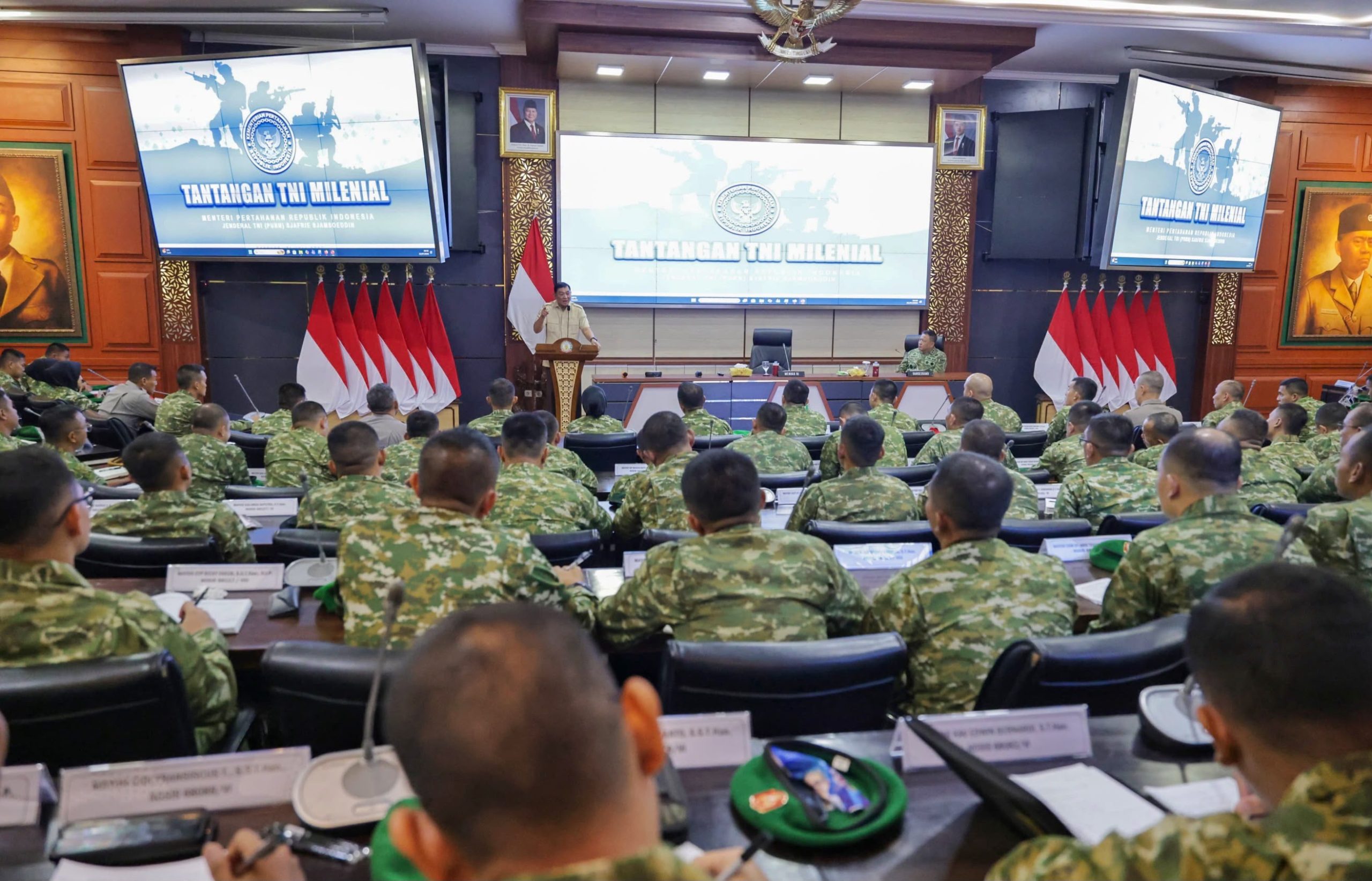 Menhan RI Bekali Pasis Dikreg LXVIII Seskoad TA 2026, Tekankan Kepemimpinan Strategis
