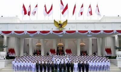 Menhan Sjafrie Dampingi Presiden Prabowo Pimpin Upacara Praspa TNI-Polri Tahun 2026