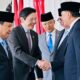Menhan Sjafrie Dampingi Presiden Prabowo Sambut Kunjungan Resmi PM Singapura