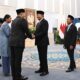 Menhan Sjafrie Hadiri Pelantikan Kepala BGN serta Pimpinan Universitas Republik Indonesia di Istana Negara