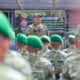 Menhan Tinjau Marshaling Area Yonif TP 939/Macan Putih, Dorong Pemberdayaan Wilayah Dan Kemanunggalan TNI Dengan Rakyat