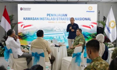 Menhan Tinjau Pengembangan Kawasan Industri Kendaraan Nasional Di Pabrik Mobnas Subang