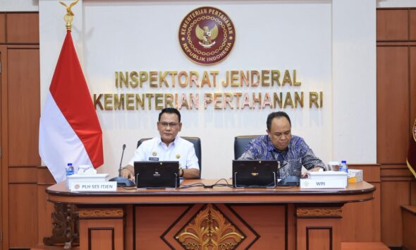 Plh. Ses Itjen Kemhan Pimpin Entry Meeting Pemeriksaan Kinerja Pendahuluan BPK RI Tahun 2026