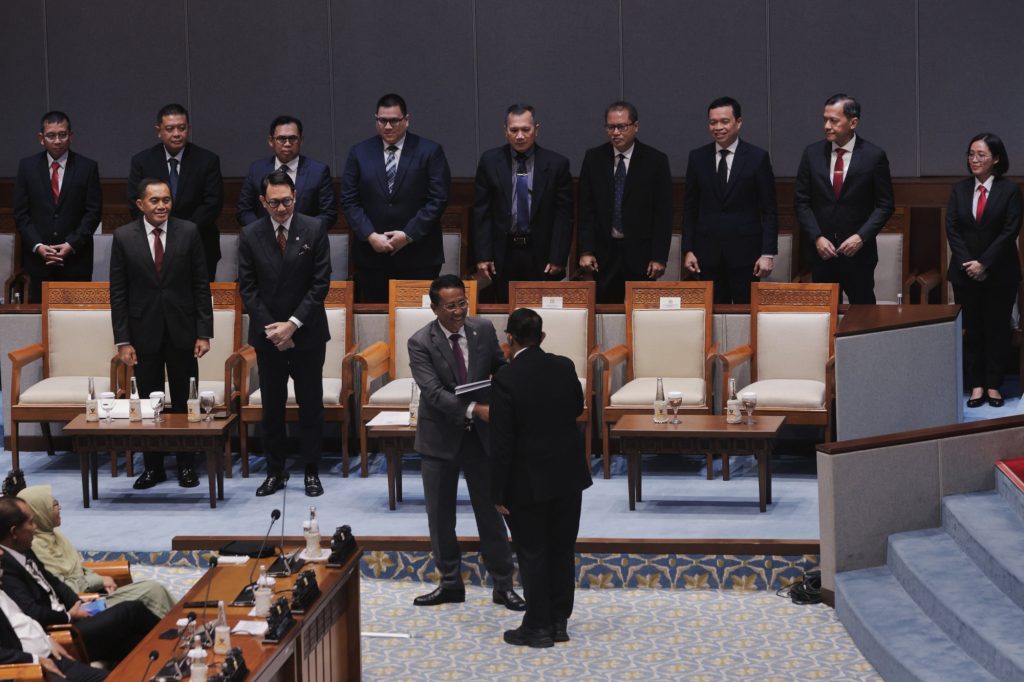 Sekjen Kemhan Hadiri Pengesahan Kerja Sama Pertahanan RI Dengan Malaysia dan Turki di DPR RI