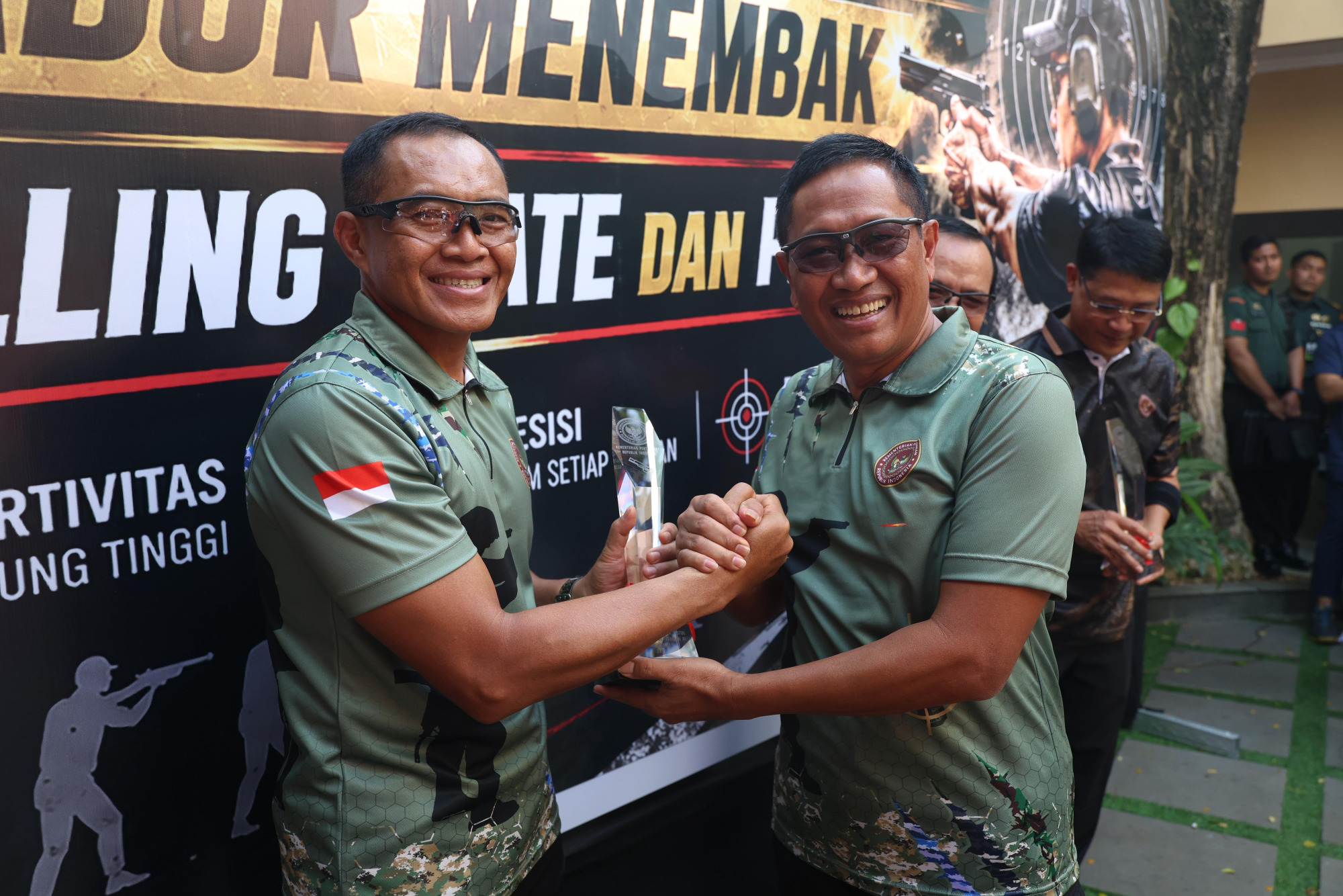 Tim Petembak Setjen Kemhan Raih Juara I Lomba Menembak PJU pada POR Kemhan 2026