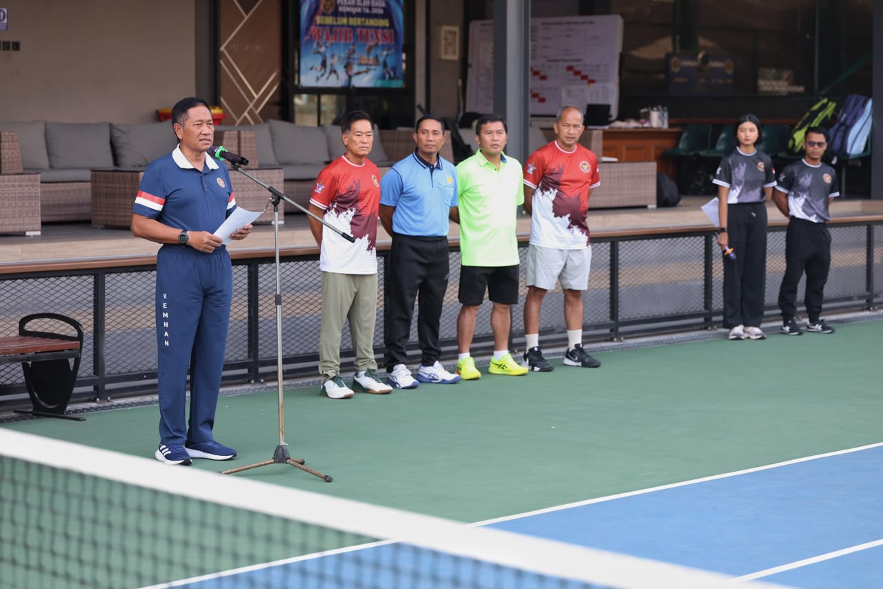 Wamenhan RI Buka Kejuaraan Tenis Piala Wamenhan Tahun 2026