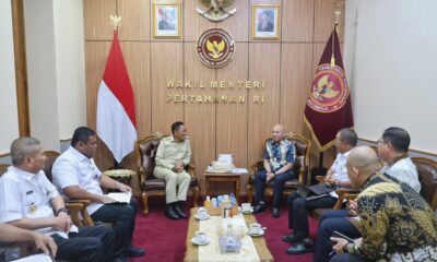 Wamenhan Terima Audiensi Ketua DPRD Provinsi Bangka Belitung