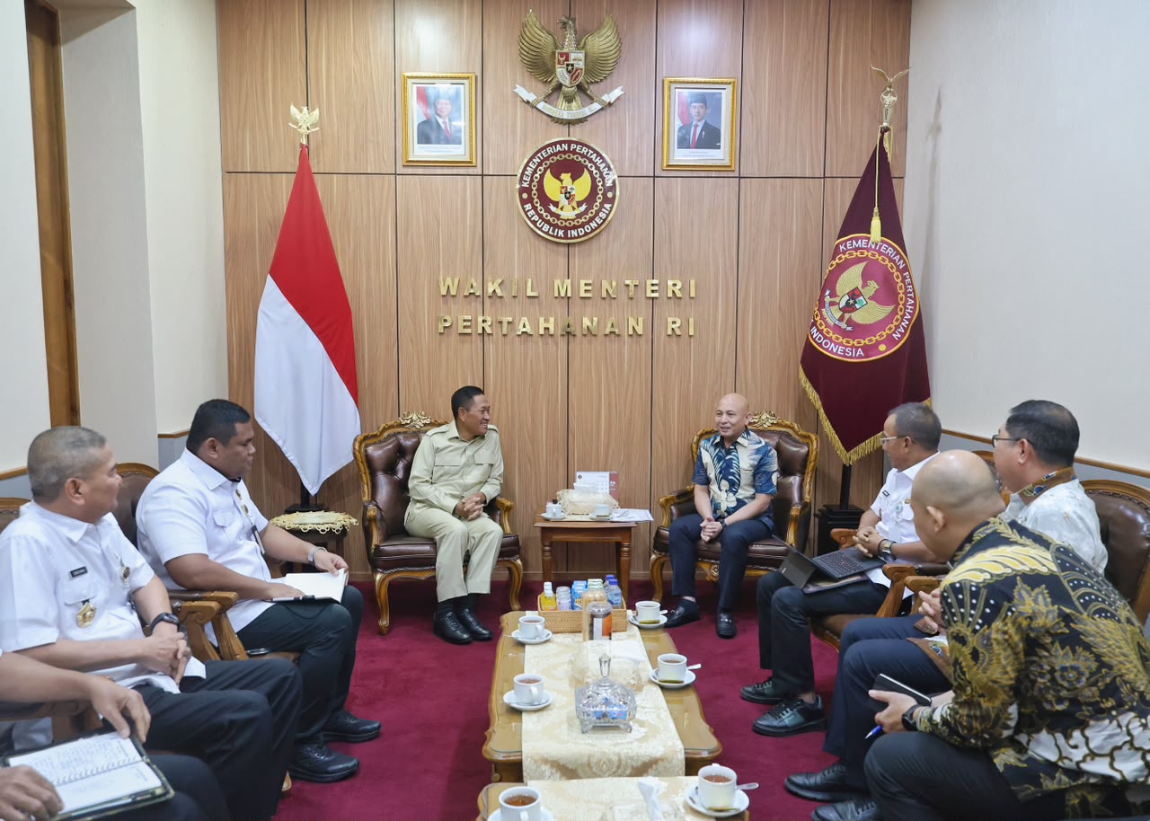 Wamenhan Terima Audiensi Ketua DPRD Provinsi Bangka Belitung