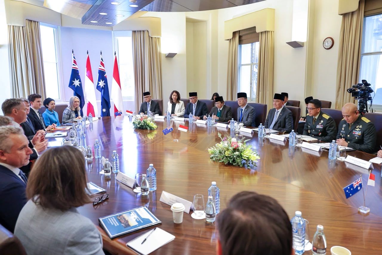 Indonesia–Australia Perkuat Kemitraan Strategis melalui Pertemuan 2+2 di Melbourne
