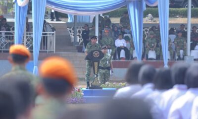 Kabacadnas Pimpin Apel Pemberangkatan Calon Komcad ASN Kementerian/Lembaga Gelombang II TA 2026