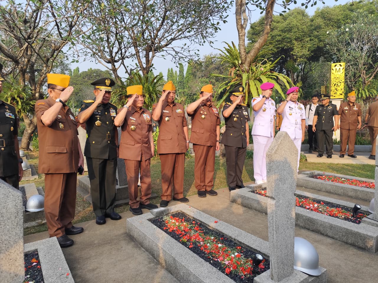 Kabacadnas Pimpin Ziarah Nasional Peringatan Hari Veteran Nasional 2026 di TMPNU Kalibata
