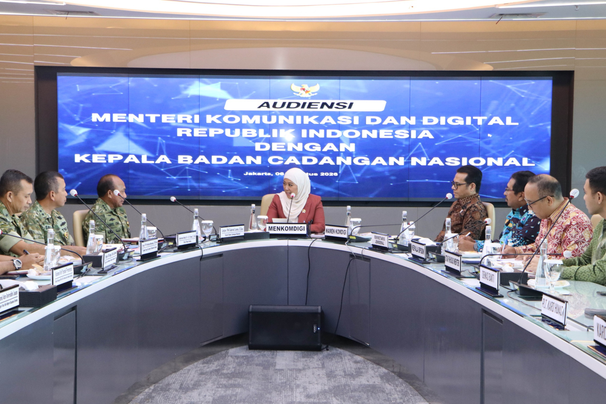 Kemhan dan Komdigi Perkuat Kolaborasi Literasi Digital untuk Dukung Program Bela Negara