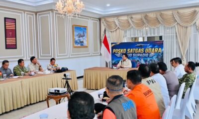 Menhan Dampingi Presiden Prabowo Dalam Rapat Penanganan Karhutla