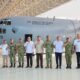 Menhan Hadiri Penyerahan Pesawat C-130H A-1319 Hasil Modernisasi GMF kepada Kemhan