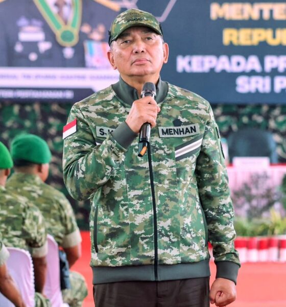 Menhan Kunker ke Yonif TP 902/Sri Paduka Gocah, Beri Pesan kepada Prajurit TNI