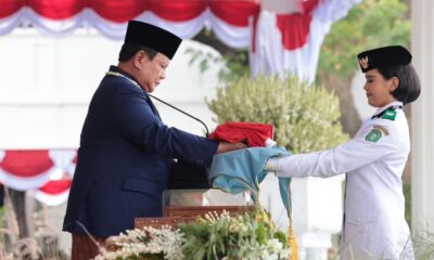 Menhan RI Hadiri Upacara Peringatan Detik-Detik Proklamasi Kemerdekaan Republik Indonesia di Istana Merdeka