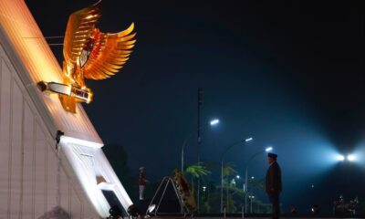 Menhan RI Hadiri Upacara Ziarah Nasional dan Renungan Suci HUT Ke-81 Kemerdekaan RI