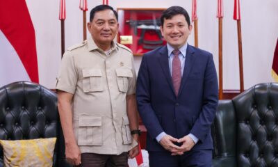 Menhan RI Terima Kunjungan Kehormatan Duta Besar Amerika Serikat untuk ASEAN