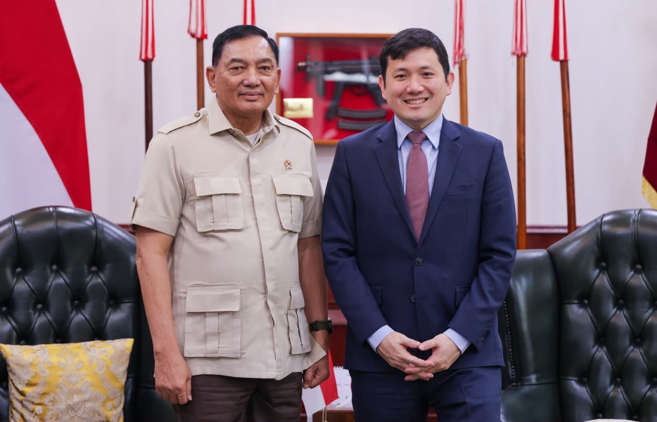 Menhan RI Terima Kunjungan Kehormatan Duta Besar Amerika Serikat untuk ASEAN