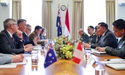 Menhan RI dan Menhan Australia Perkuat Implementasi Kerja Sama Pertahanan melalui DMM di Melbourne