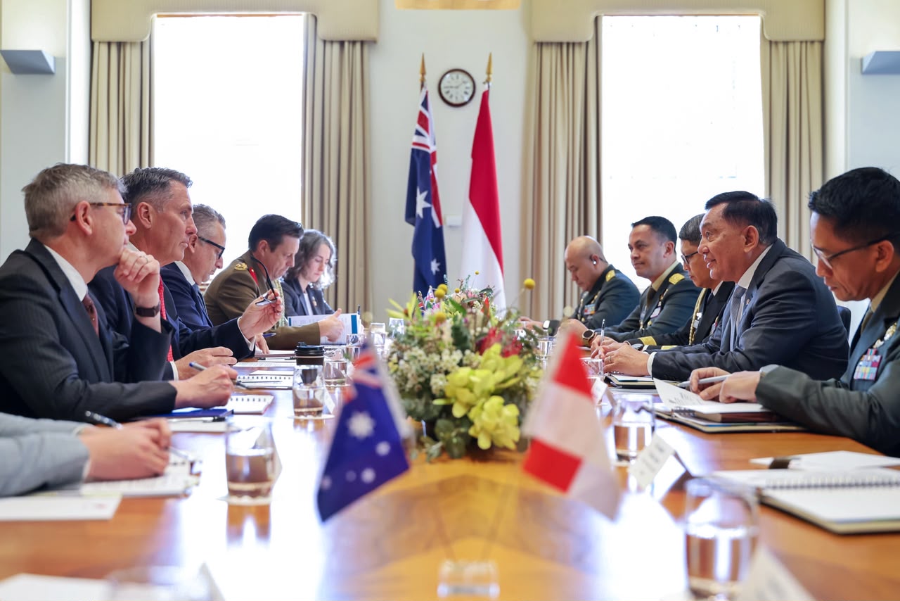 Menhan RI dan Menhan Australia Perkuat Implementasi Kerja Sama Pertahanan melalui DMM di Melbourne