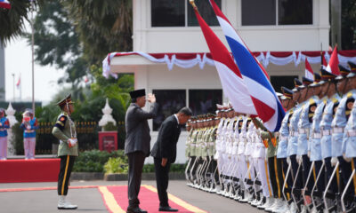 Menhan Sjafrie Terima Kunjungan Menhan Tailan, Perkuat Kerja Sama Pertahanan Indonesia–Tailan