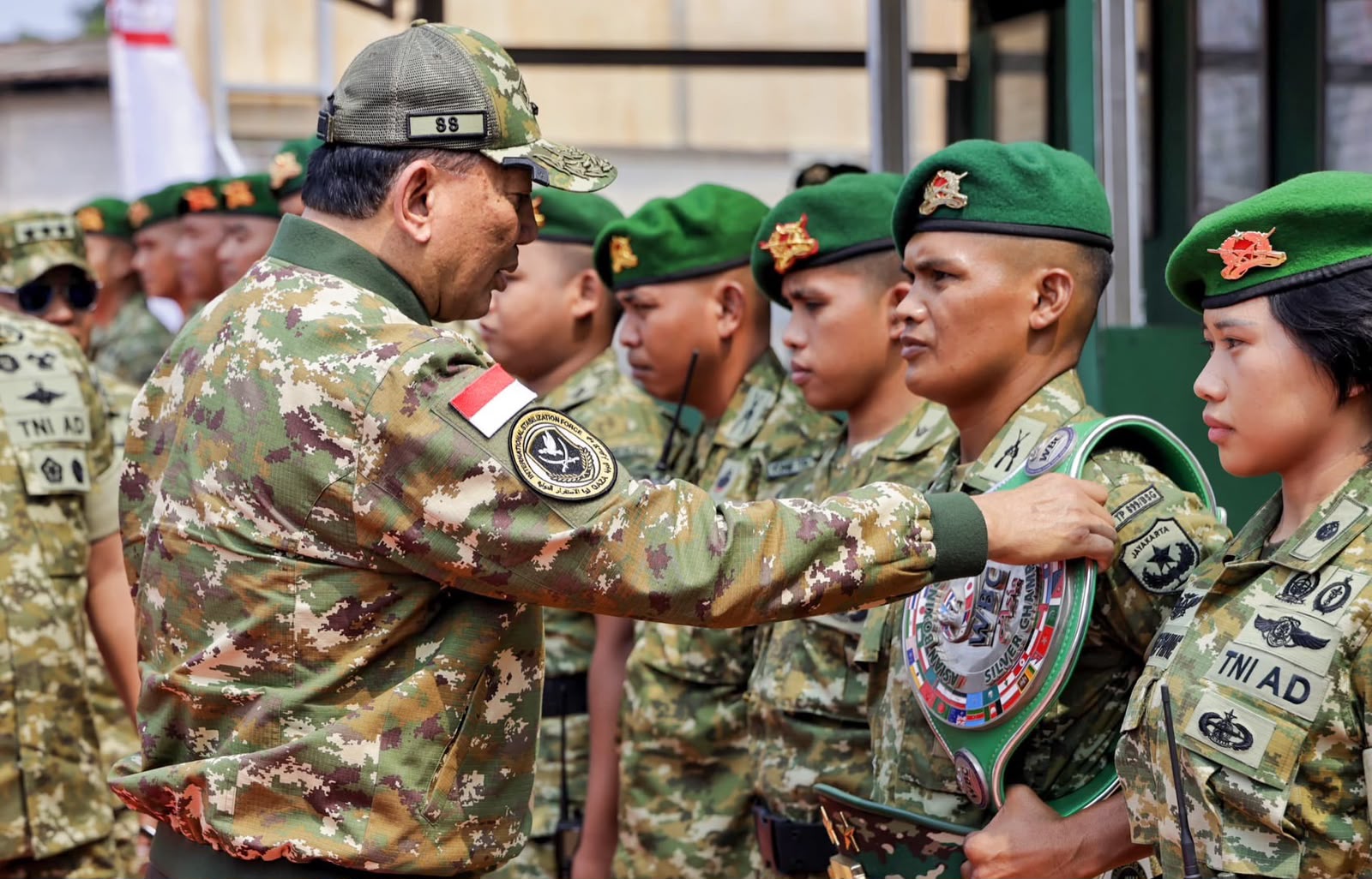 Menhan Tinjau Yonif TP 899/BSG, Tekankan Prajurit Harus Dekat dan Dicintai Rakyat