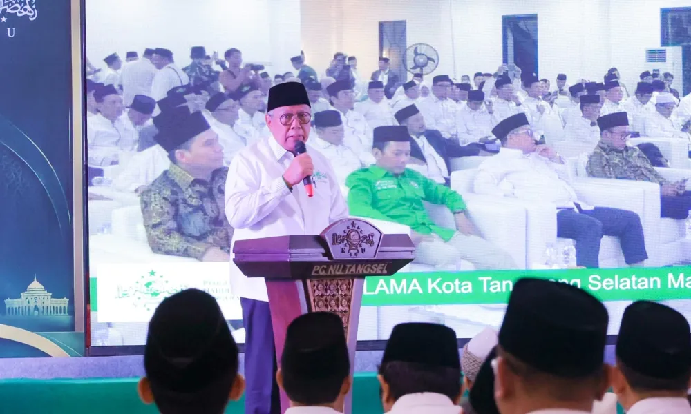 Pelantikan PCNU Tangsel 2026-2031, Benyamin Davnie Tekankan Kolaborasi Perkuat Manfaat bagi Masyarakat