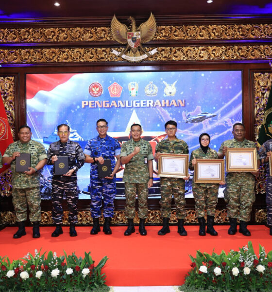Sekjen Kemhan Pimpin Acara Penganugerahan BMN Awards Kemhan dan TNI TA 2026