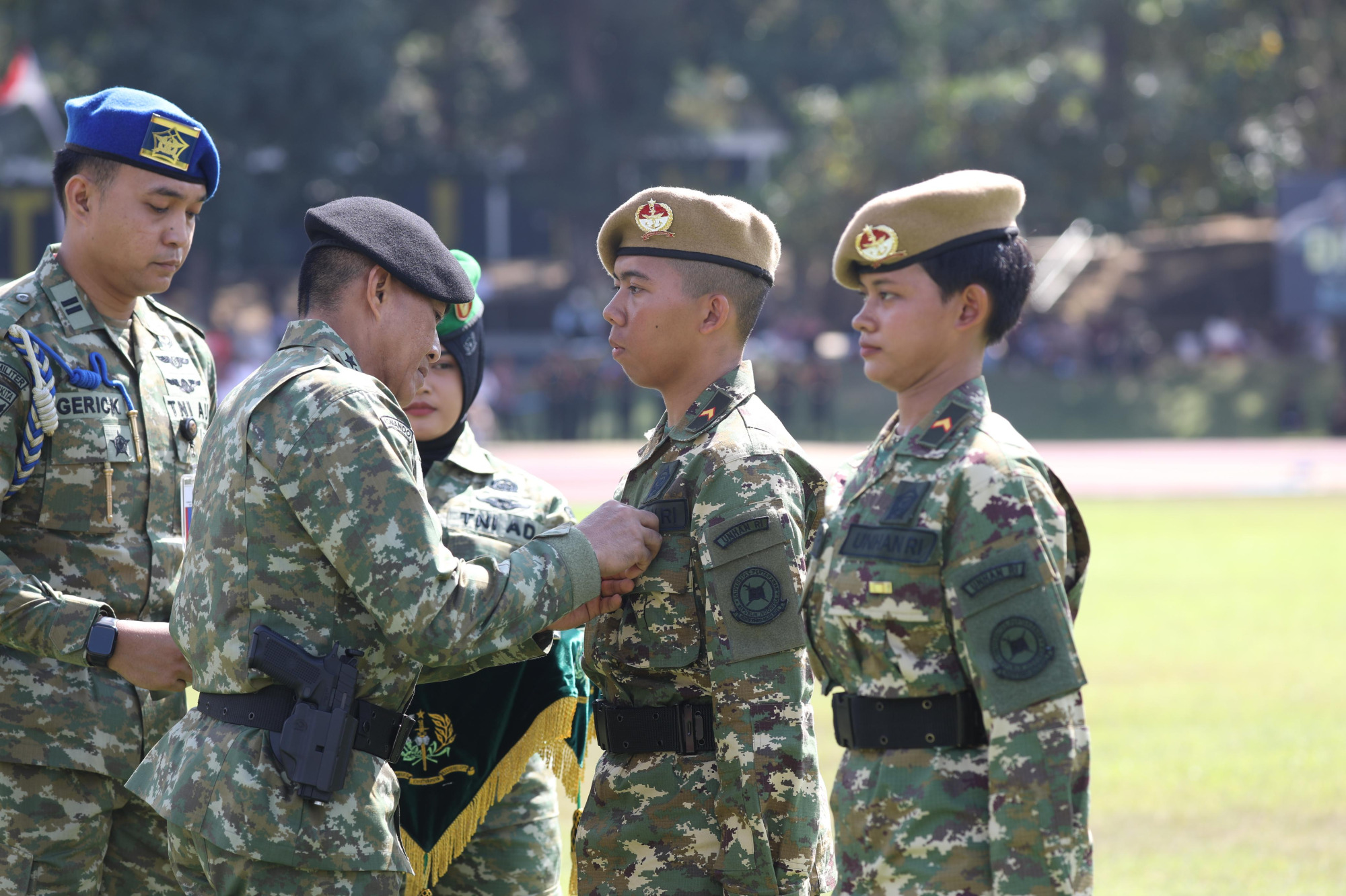 Sekjen Kemhan Pimpin Penutupan Diksarmil Kadet Unhan RI Cohort 7 Tahun 2026