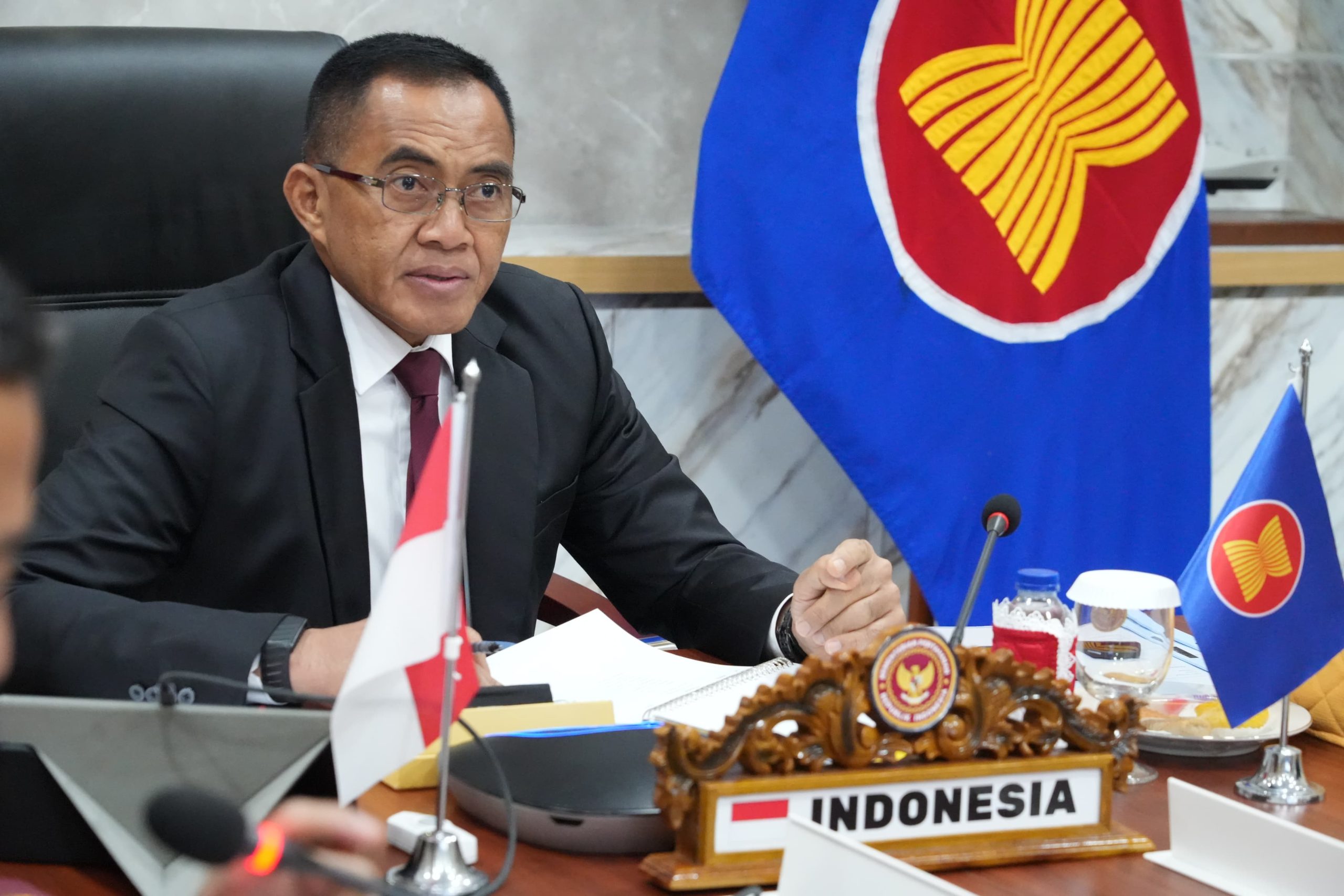 Sekjen Kemhan RI Hadiri Pertemuan ASEAN ADSOM-Plus, Dorong Kerja Sama Pertahanan