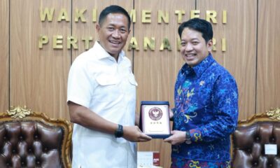 Wamenhan RI Terima Audiensi BPS Bahas Sensus Ekonomi dan Keamanan Data Nasional