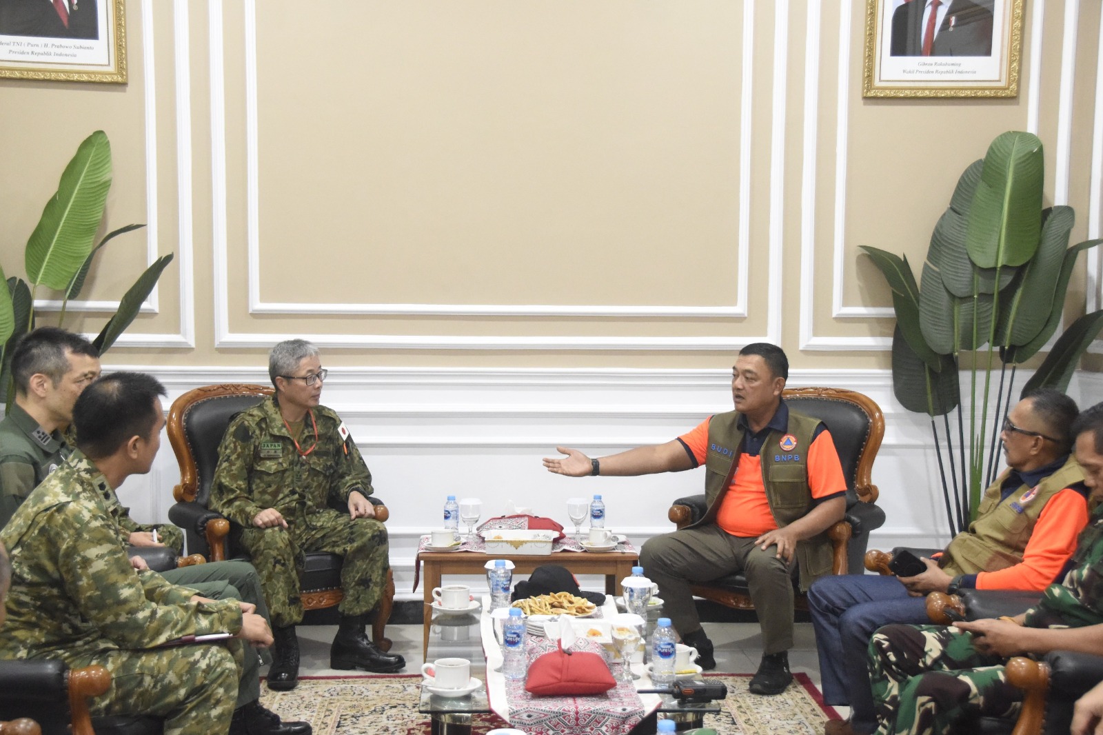 BNPB-Jepang Perkuat Sinergitas Penanganan Karhutla di Kalimantan Barat