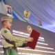 Kabacadnas Kemhan Pimpin Grand Launching Ekstrakurikuler Korps Kadet Republik Indonesia (KKRI)