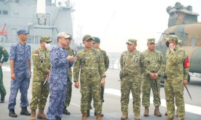 Kapal JMSDF JS Kunisaki Tiba di Kalimantan Barat, Dukungan Jepang untuk Penanganan Karhutla Siap Dioperasionalkan