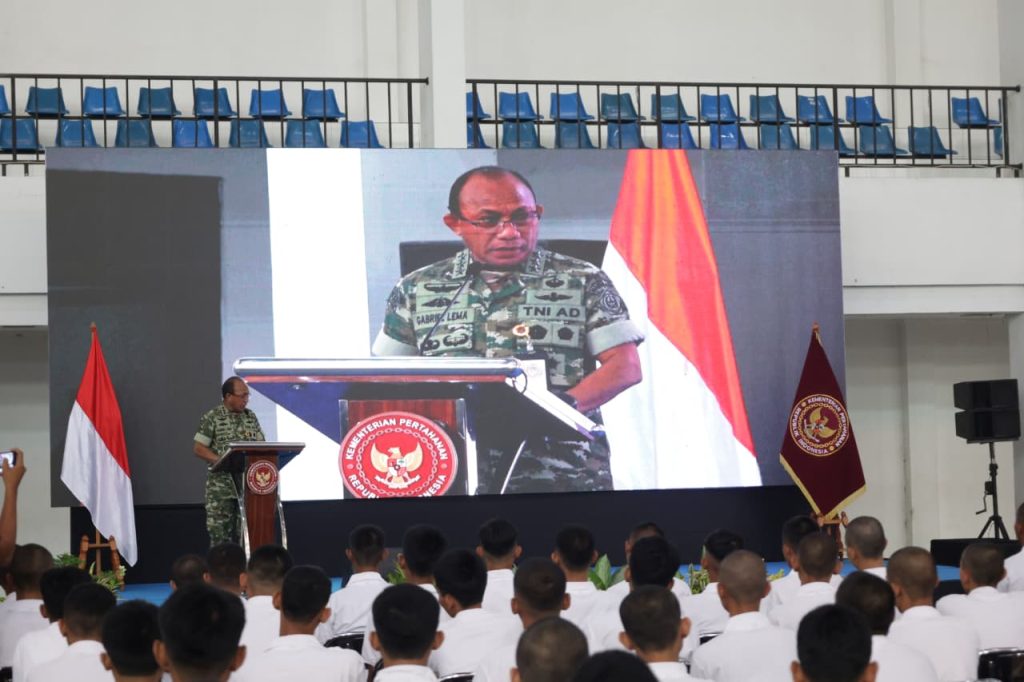 Kemhan Perkuat Nilai Dasar Bela Negara Kepada Peserta KKRI, Bentuk Generasi Menuju Indonesia Emas