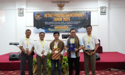 Kemhan RI Gelar Retret Protestan 2026, Momentum Bertumbuh Dalam Iman, Berkarya Dengan Integritas dan Melayani Dengan Kasih