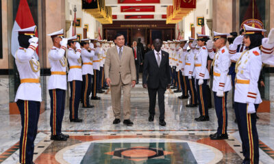Menhan RI dan Menhan Republik Sudan Perkuat Hubungan Pertahanan melalui Pertemuan Bilateral di Kemhan