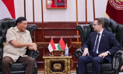 Menhan Sjafrie Terima Duta Besar Republik Belarus untuk Republik Indonesia