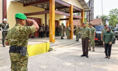 Menhan Sjafrie Tinjau Yonif TP 336/Merak Sakti di Pangandaran, Batalyon Pertama di Ujung Timur Kodam III/Siliwangi