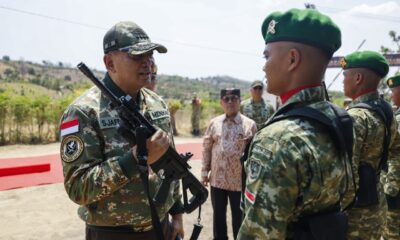 Tinjau Yonif TP 337/Sutajaya di Cirebon, Menhan Sjafrie Tegaskan Peran Strategis Yonif TP dalam Sishankamrata