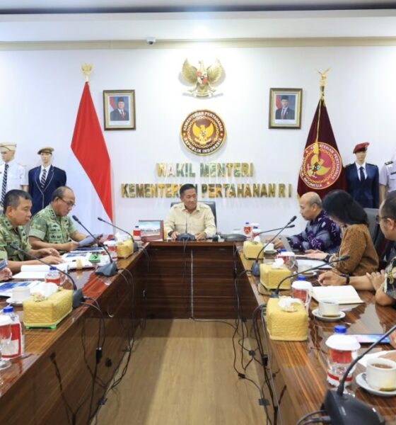 Wamenhan RI Terima Audiensi Deputi IV Kemenko PMK, Bahas Penguatan Karakter dan Jati Diri Bangsa