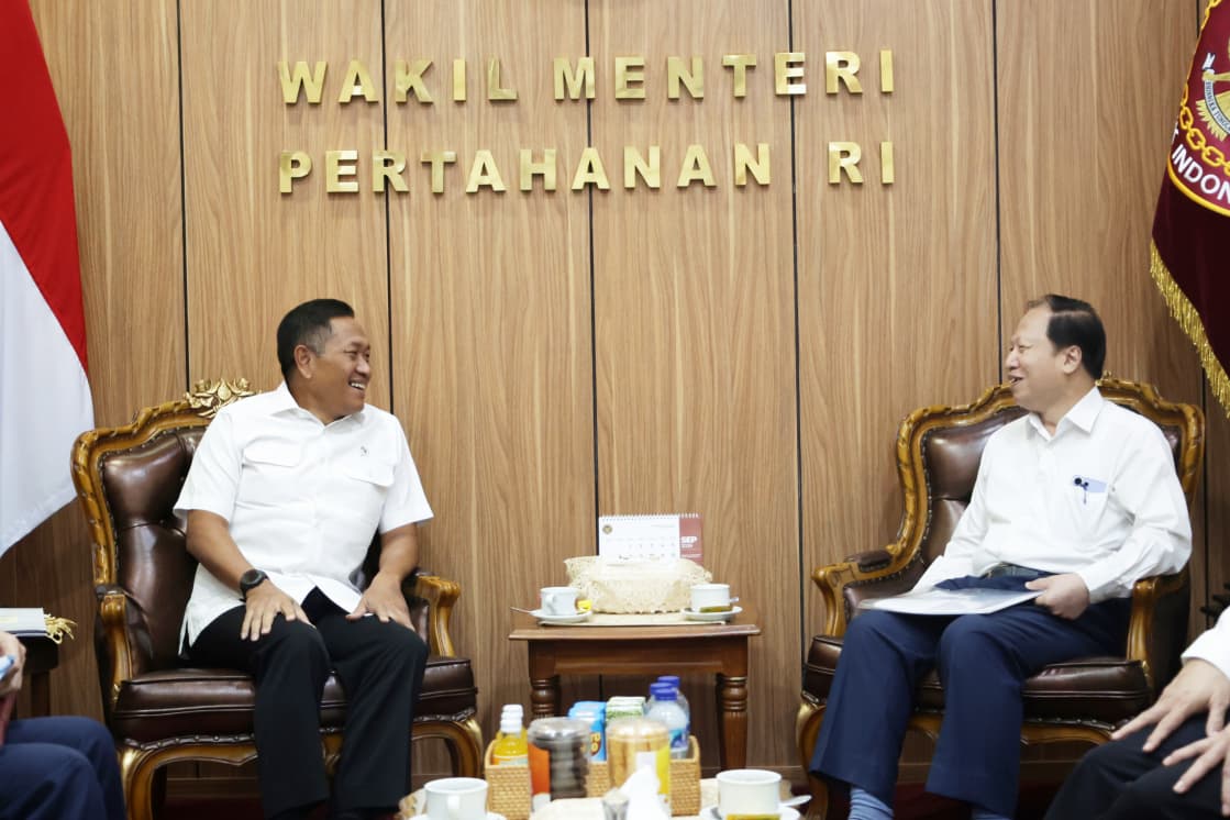 Wamenhan RI Terima MGBKI, Bahas Ketahanan Nasional di Bidang Kesehatan
