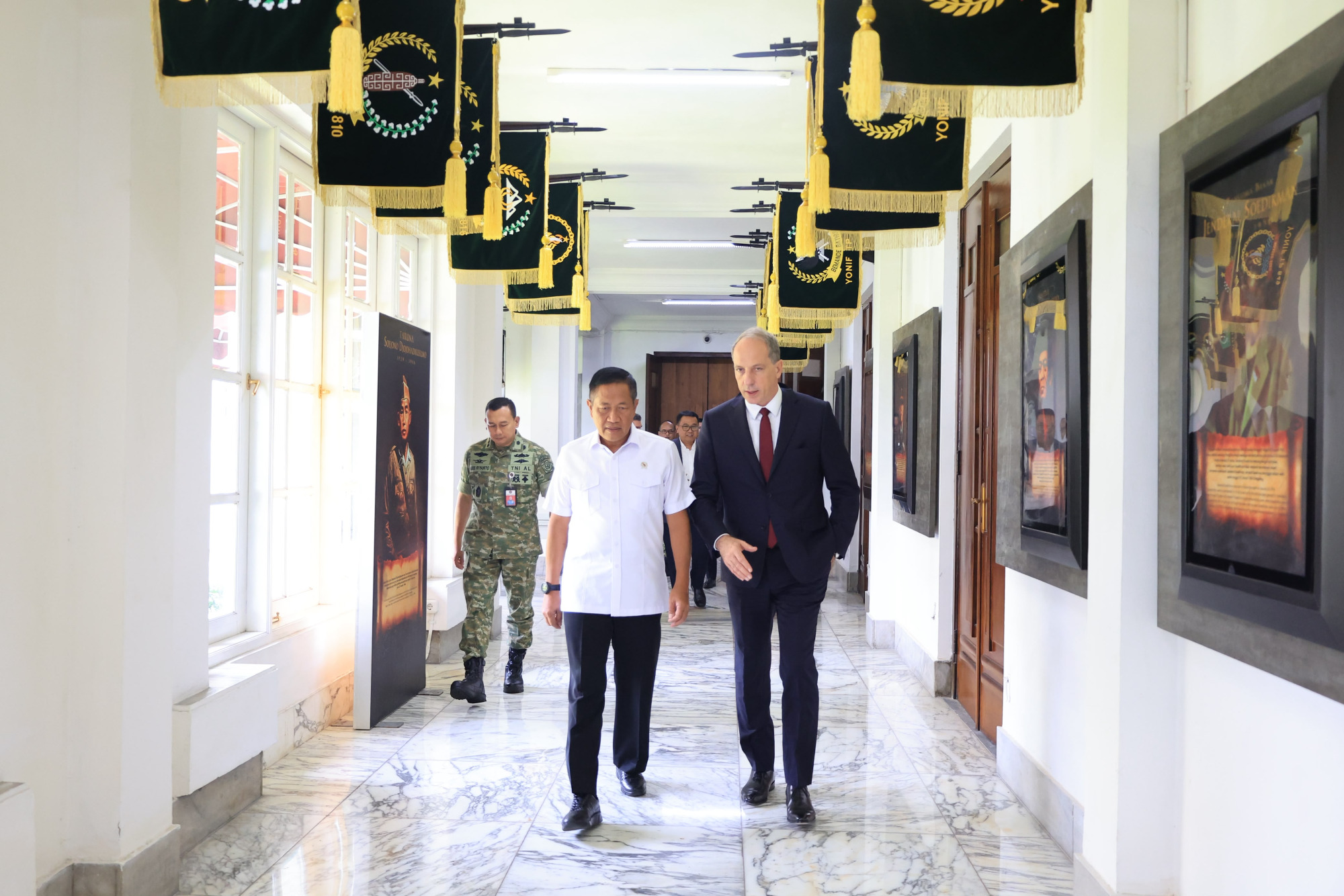 Wamenhan Terima Kunjungan Dubes Prancis untuk Indonesia