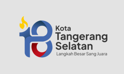 Logo HUT ke-18 Kota Tangerang Selatan (Tangsel) Tahun 2026