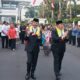 Keluarga Besar Kemhan Sambut Kedatangan Dua Wakil Menteri Pertahanan RI