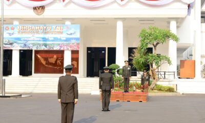 Kemhan Gelar Upacara HUT ke-81 TNI, Teguhkan Komitmen Perkuat Pertahanan Nasional