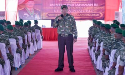 Kunker ke Bengkayang, Menhan Sjafrie Tinjau Yonif TP 926/PL: Minta Prajurit Kuasai Kemampuan Tempur dan Teritorial Pembangunan untuk Amankan Perbatasan